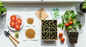 DIY Planting Tomato Seeds From Tomatoes