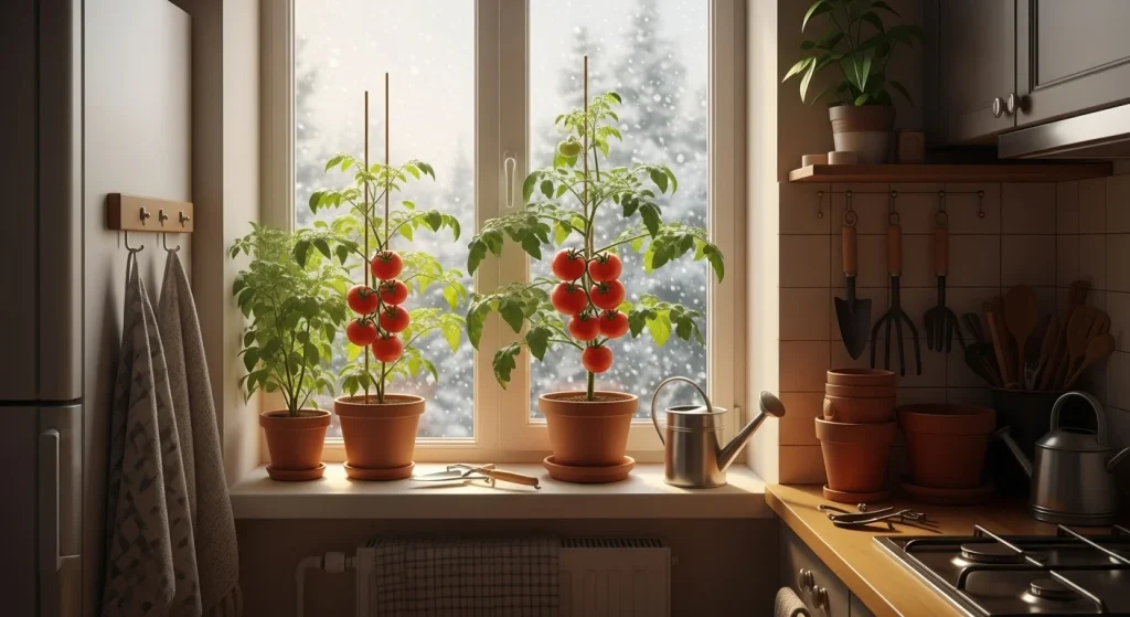 How to Grow Tomatoes Indoors During Winter