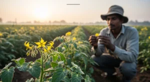 Should Farmers Worry About Yellow Flowers on Tomato Plants?