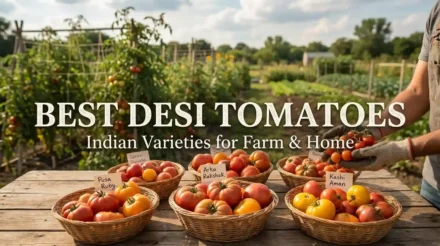 Top Desi Tomato Varieties For Indian Farms & Home Gardens