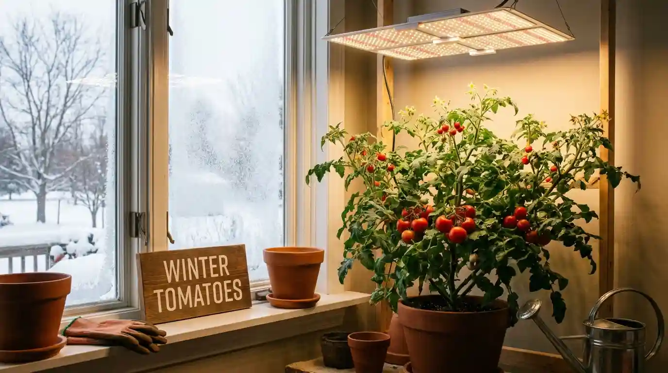 Grow Tomatoes Indoors in Winter – 7 Steps to Success