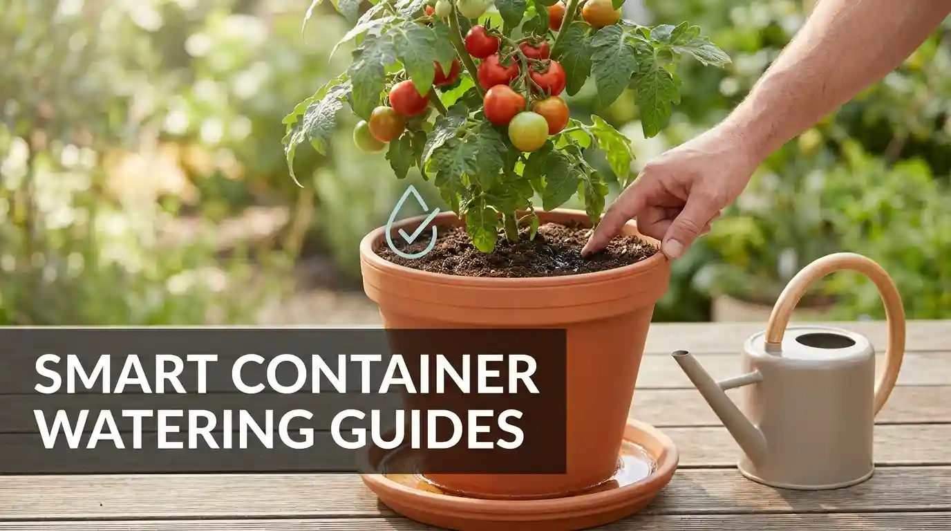 Tomato Container Watering: Avoid Overwatering