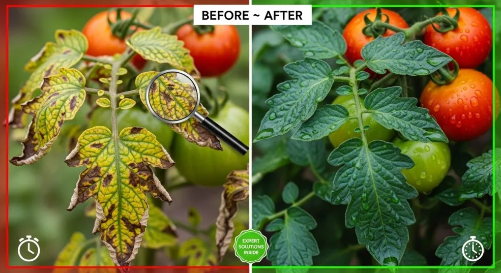 Fix Tomato Leaf Problems