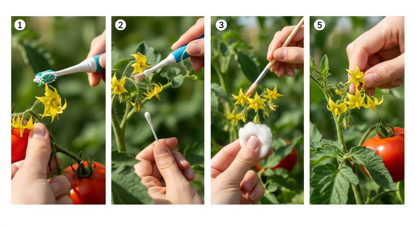 How To Hand Pollinate Tomatoes
