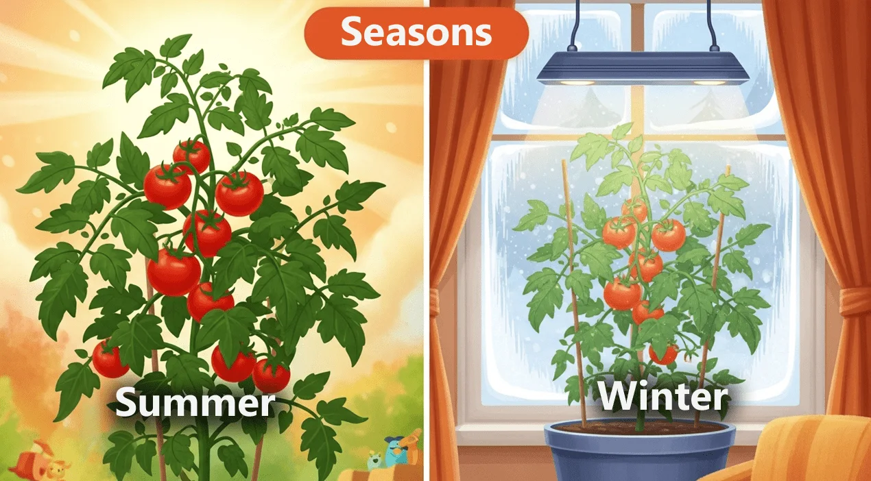 Overwintering Tomato Plants