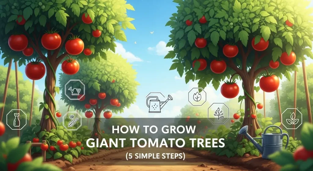 How to Grow Giant Tomato Trees