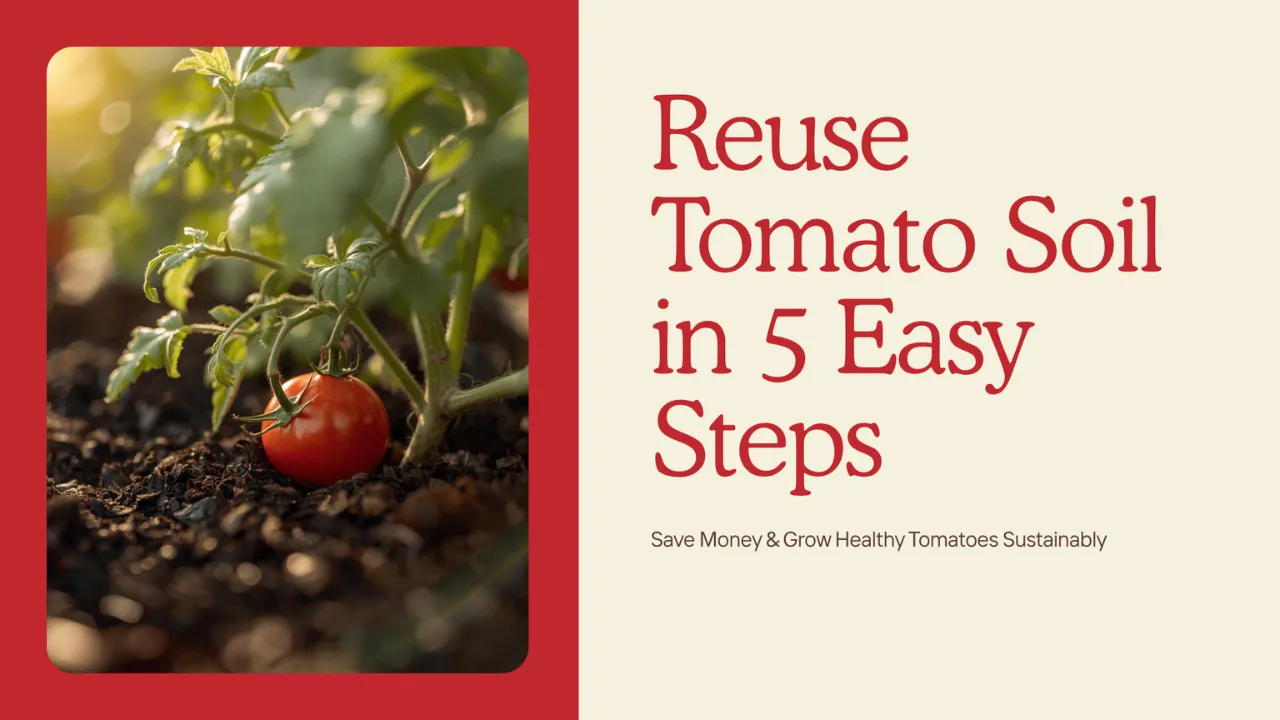 Reuse Tomato Soil in 5 Easy Steps