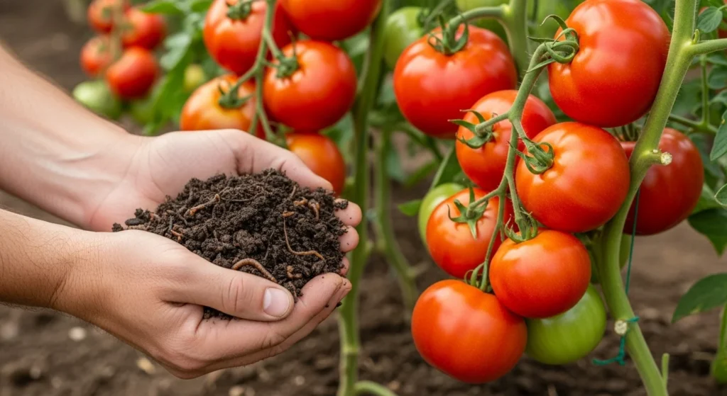 Worm Castings For Tomatoes: 3X More Fruit