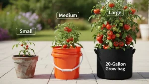 Tomato Container Size Guide: Stop Guessing (Chart Included)