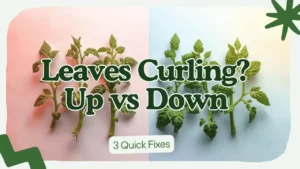 Tomato Seedling Leaves Curling? Up vs. Down (3 Quick Fixes)