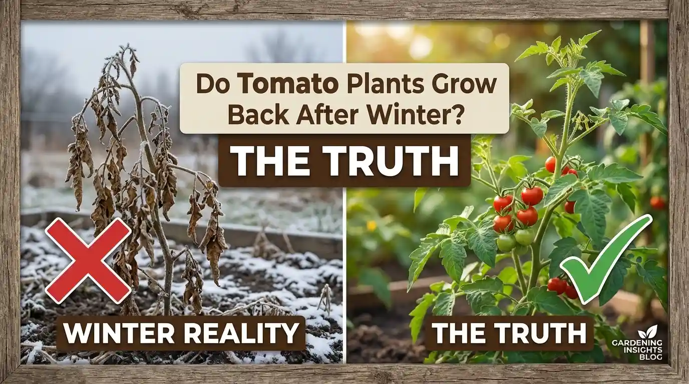 Do Tomato Plants Grow Back After Winter? The Truth