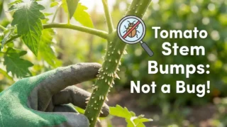 White Bumps on Tomato Stems? (Don’t Panic, It’s Not a Bug)